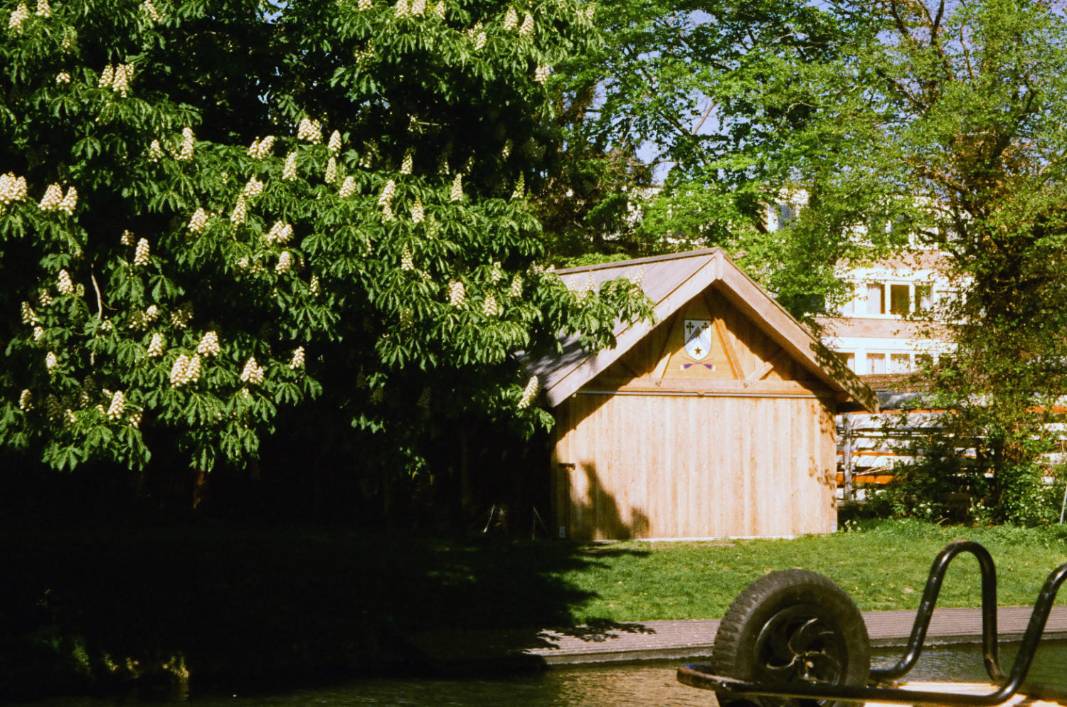 Newnham College Boathouse.